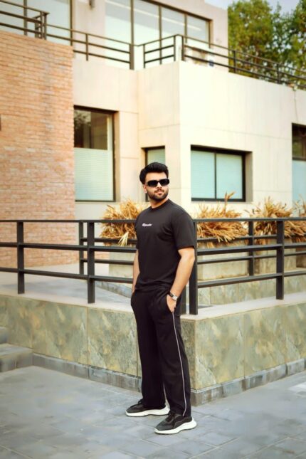 Midnight Black Active Tracksuit