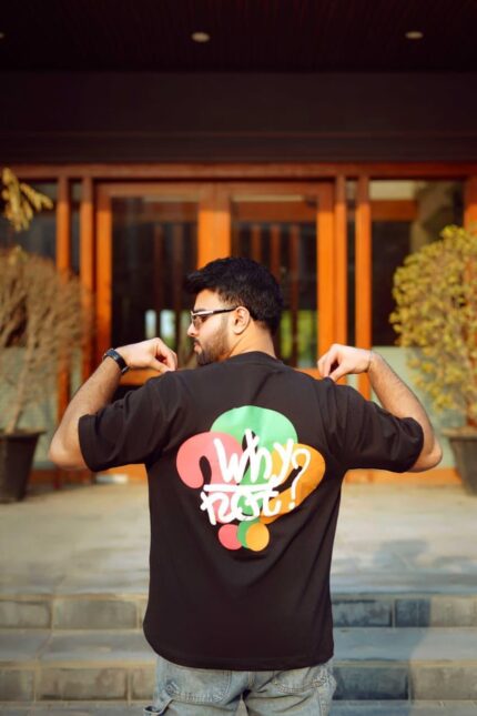 "Why Not?" Colorful Graphic Tee