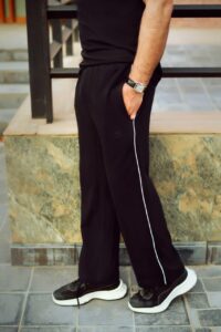 Stealth Black Comfort Trouser