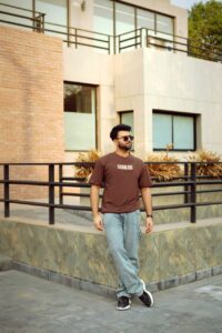 Autumn Brown Heritage Tee - Image 2